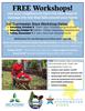 Stormwater Stars Workshop Flyer
